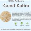 Khyati Naturals Premium Gond Katira (Tragacanth Gum)  100% Natural & Pure | Cooling Summer Drink | Rich in Nutrition | Edible Gum for Weight Gain, Skin & Hair Care (400 Gram, Gond Katira) view 4