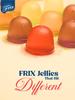 Frix Assorted Jelly Cups in Jar I Jelly Added Mixed Fruit (100 Cups) - 1500g view 2