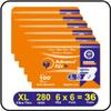 Advance Life XL Sanitary Pads Secure Nights | 280mm | Ultra Thin, Super Absorbent, Leak-Proof, Odor Control, Rash-Free, Extra Soft & Comfortable for Heavy Flow & Overnight Protection (Extra Large, 36, count) view 2