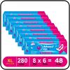 Advance Life XL Sanitary Pads | 280mm | Super Absorbent, Leak-Proof, Odor Control, Rash-Free, Extra Soft & Comfortable for Heavy Flow & Overnight Protection (Extra Large, 48, count) view 2