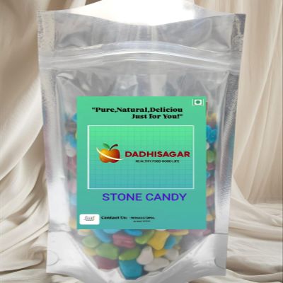 DADHISAGAR Stone Candy Chocolates for Cake Decoration, Chocolate Rock River Stones, Caramel Sweets (400gm(pack of 1))