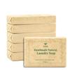 FROMVEDAS Natural Washing Laundry Soap Bar | Tough on Cuffs & Collars Stain Removal | Baby-Safe, Chemical-Free, Eco-Friendly, Biodegradable Coconut Oil - 120gm x (Pack of 3) view 2