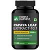 Forest Harvest Papaya Leaf 10:1 Extract with Giloy, Amla, Vitamin B12 Capsules | 10X Strength | 1000 mg Per Serving | 60 Capsules | Immunity, Platelet & Digestion Support view 1