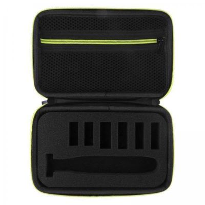 MERISHOPP3xShaver Storage Box with Soft Lining for Philips Norelco QP2520/72 Green Zipper|Health & Beauty | Shaving & Hair Removal | Electric Shavers