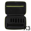MERISHOPP3xShaver Storage Box with Soft Lining for Philips Norelco QP2520/72 Green Zipper|Health & Beauty | Shaving & Hair Removal | Electric Shavers view 2