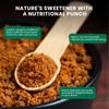 Ancient Farmer Jaggery Powder - Pure & Natural Sweetener, Organic Unrefined Sugar, Healthy Alternative for Baking & Cooking (500 gm) view 3