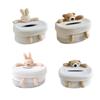 BNFCotton Rope Facial Tissues Box Cover Decorative for Coffee Table 8.2x6x4inch Rabbit|Home & Garden | Bath | Tissue Box Covers|1 Tissue Box Holder view 2