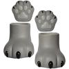 THE STYLE SUTRA 1Pairs BJD Doll Cat Hands and Feets Body Accessories for Ob11 Action Figures Gray |Dolls|Clothes & Accessories|Modern view 3