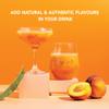 Marimbula Peach Syrup - 1000ml | Premium Fruit Syrup for Cocktails, Mocktails, Iced Teas, Milkshakes & Desserts | Barista-Grade Flavour | Higher Fruit Content | Perfect for Home, Caf & Restaurant Use view 2