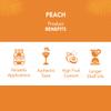 Marimbula Peach Syrup - 1000ml | Premium Fruit Syrup for Cocktails, Mocktails, Iced Teas, Milkshakes & Desserts | Barista-Grade Flavour | Higher Fruit Content | Perfect for Home, Caf & Restaurant Use view 3