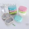 8 Compartments Pill Medicine Organizer Storage Box -Moisture Proof, Made of Food Grade Cereal Fiber, BPA free Wheat Straw Material, Ideal for Travel, Pocket, Purse, Daily Pill Case, Portable Medicine Vitamin Holder Container - 1 Pc Multiple Colours view 4
