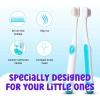 9UP 4Pcs Extra Soft Toothbrush For Kids | Soft Bristle Toothbrush With Dogs Design | Manual 20000 Bristle Toothbrush For Children (Multicolour) view 2