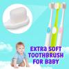 9UP 4Pcs Extra Soft Toothbrush For Kids | Soft Bristle Toothbrush With Dogs Design | Manual 20000 Bristle Toothbrush For Children (Multicolour) view 3