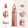 ALI SHIPPING Portable Eyebrow Trimmer for Women, Electric Epilator for Face, Lips, and Nose Hair Removal, Facial Hair Remover with Built-In Light, Compact and Easy to Use view 2