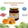 Baiso Organics Raw Multiflora Honey  100% Pure, Unprocessed, Natural Flavor, Rich in Vitamins and Minerals, (500g) view 3