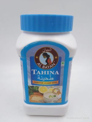 Al Bayan Tahina, Pure Sesame Seeds Paste, 400g