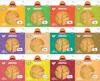 Papaz Bite Ready to Eat Gujarati Khakhra Jumbo Pack, Jeera, Methi, Masala, Plain, Mangroli, Garlic, Rajgira, Kothmir Marcha, Tomato, Cheese, Lemon Chilli & Thai Sweet Flavour, Pack of 12, 180g Each view 1