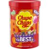 Chupa Chup The Best Of 100 Lollipops, Assorted Fruit and Cream Flavours, With Display Jar Each Individually Wrapped 1.2kg (From USA) view 4