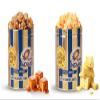 The Crunch Box presents Sports Edition Mumbai Indians Gourmet Popcorn Combo | Irresistible Smooth Caramel Swing Tin(490gms) | Tangy Zesty Cheese Shots Tin(150gms) | view 1