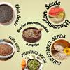 NutKhut-Delight Super Seeds Mix 500g | Chia + Pumpkin + Flax + Watermelon + Sunflower Seeds - Mix Seeds | Rich in Protein, Magnesium & Phosphorus | Mixed Seeds for Eating view 3