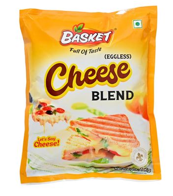 Basket Eggless Cheese Blend, 1 kg