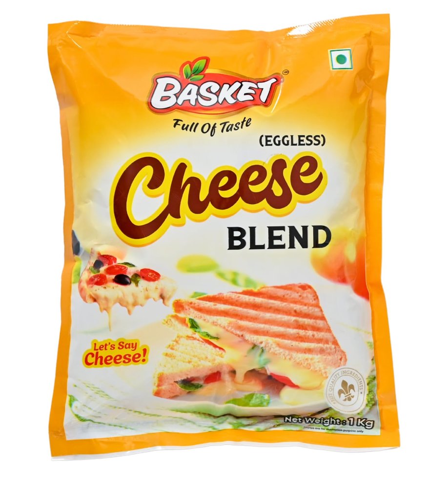 Basket Eggless Cheese Blend, 1 kg