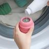 Washing Machine Laundry Ball,Fabric Softener Dispenser Laundry Balls for Washing Machine Laundry Softener Liquid Refillable Ball Prevents Tangling of Clothes-Pack Of 1 view 4