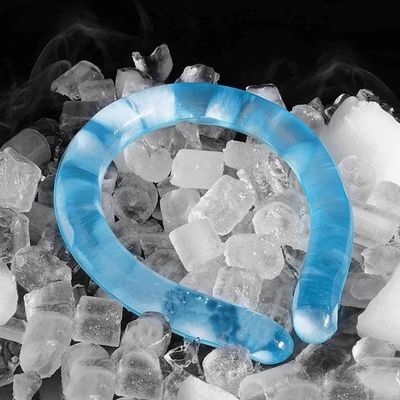 ARRM Cooling Neck Tube Icy Cool Freeze Neck Cooler Band Reusable Summer Outdoor Sports Running Cycling Cold Collar Ice Cushion Chill | 1 pcs