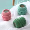 Silicone Laundry Balls - Large Anti-Tangle Washing Machine Cleaning Spheres, TPE Fabric Protector for Soft and Gentle Wash, Essential Liquid Storage and Cleaning Balls-3 PCS view 1