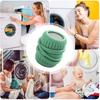 Silicone Laundry Balls - Large Anti-Tangle Washing Machine Cleaning Spheres, TPE Fabric Protector for Soft and Gentle Wash, Essential Liquid Storage and Cleaning Balls-3 PCS view 3
