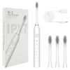 CLICKSWIFT Rechargeable Electric Toothbrush USB, Teeth Cleaning Tools, Waterproof Toothbrush, Electric Toothbrush For Woman with 3 Tooth Brush Head & 1 USB, Multicolour, 1 Pcs view 1