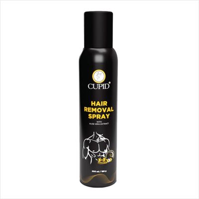 Cupid Hair Removal Spray with Aloe vera Extract for Men 200ML
