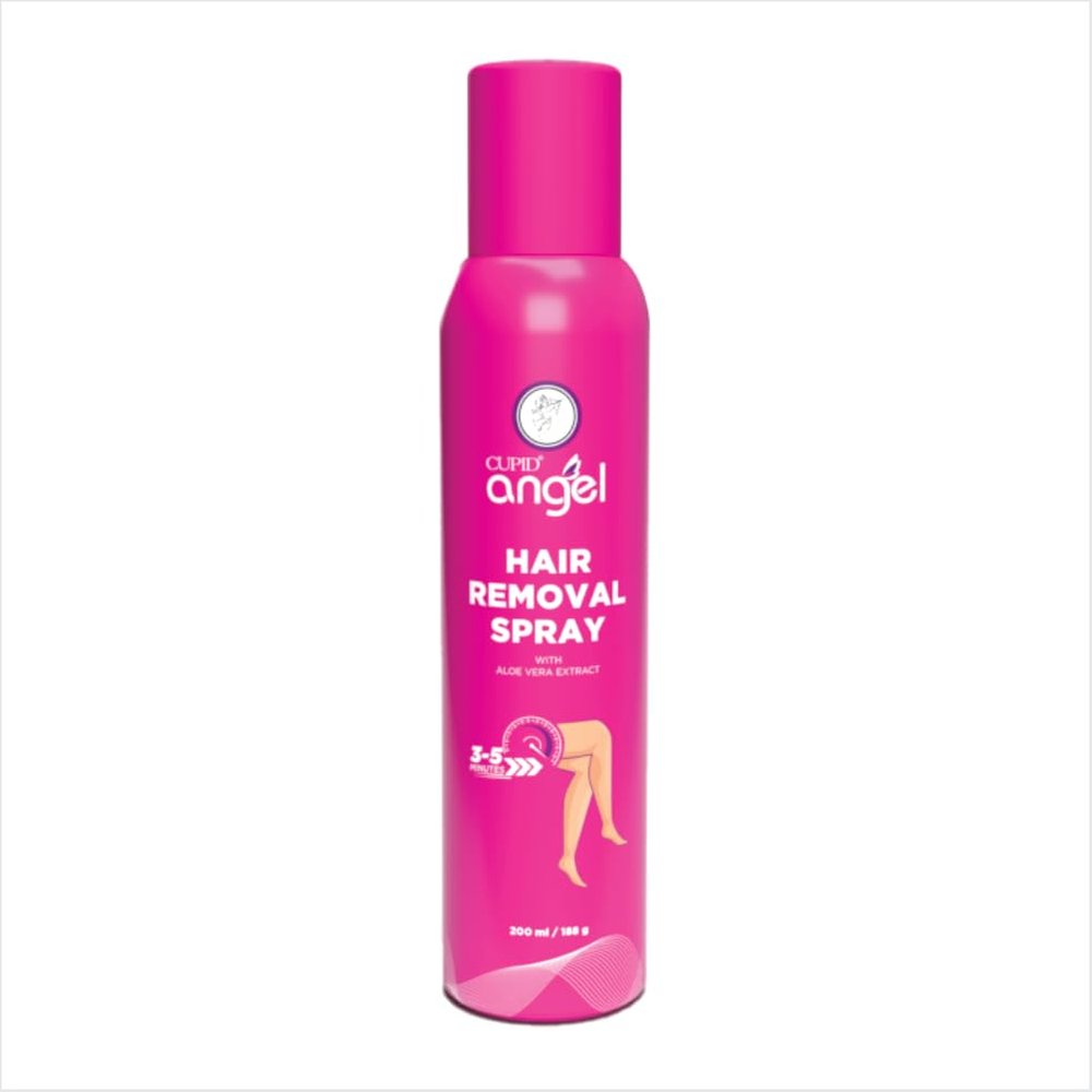 Cupid Angel Hair Removal Spray with Aloe vera Extract for Women 200ML