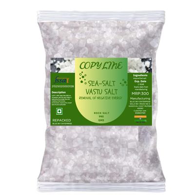 COPY LINE Vastu Sea Salt | Natural Himalayan Salt for Removal of Negative Energy | Vastu Remedies and Positive Energy | 990g