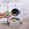 Prostuff.in Laundry Scrubbing Balls || Laundry Dryer Balls Washing Ball || Reusable, Tangle Free, Clothes Softener, Durt and Lint Remover for Washing Machine || Soft PVC, Multicolor 4 Pcs view 4