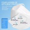 GRAPE KF94 Mask  Superior 4-Layer Protection, Perfect 3D Fit & Effortless Breathability for Everyday Safety! (WHITE, 10 PCS) view 4