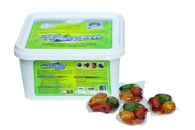 CleanZar Laundry Detergent Pods, All-in-One Wash with Multiple Surfactants and Enzymes, PVA Jumbo Pods