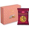 ASHA SWEETS Premium Handcrafted Kaju Katli 250gm and Navrathana Mixture 500gm|Authentic Indian Cashew Barfi With Tea Time Snack| Exclusive Sweets Namkeen Gift Box For Any Occasion and Celebration |Delicious & Healthy Combo view 1