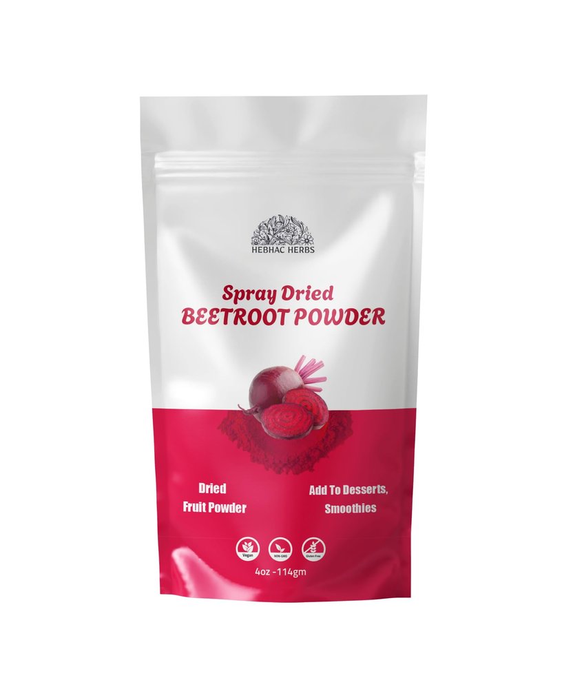 Beetroot Powder 114 g | 100% Pure Raw Red Beetroot Superfood for Drinks, Juice, Recipes| Vegan, Non GMO, Gluten Free.