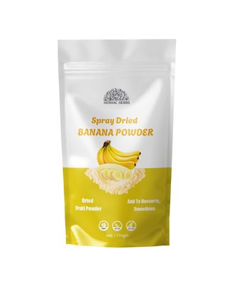 Banana Fruit Powder 114 g | Smooth Texture for Baking & Fresh Banana Powder | Ideal for cooking and healthy beverages Smoothies, Baking and Fresh Juices | Vegan | Free From Chemical and Artificial powders