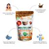 Native Diet | Healthy & Nutrient-Rich Breakfast | Instant Porridge Mix | High Fiber & Protein-Rich Superfood | Combo pack (Horse Gram-Dry Nuts Millets 250G) view 4