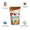Native Diet | Healthy & Nutrient-Rich Breakfast | Instant Porridge Mix | High Fiber & Protein-Rich Superfood | Combo Pack | (Horse Gram- Black Rice 250G) view 4