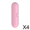 CALANDIS 4xElectric Toothbrush Travel Case Toothbrush Carrying Case for Business Travel | Toothbrush Holders view 2
