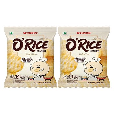 O'RICE CRACKER PACK OF 2