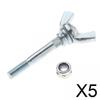 CALANDIS 5xDrywall Stilt Replacement Parts Foot Rest Leg Cuffs Leg Fixation Strap Kit | Other Hand Tools | Hand Tools view 2
