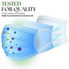 GREEN CARE HEALTH 3-Ply 100 Disposable Face Mask (Pack of 100 Pcs) with Reusable Travel Pouch Surgical, Non-Woven, Medical, Breathable, Nose Clip, Blue, Unisex, for Daily Use view 4