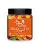 PURE EMPIRE Mixed Fruit Jelly Bites | Colorful Sugar-Coated Candy Balls in Jar | Chewy & Juicy Sweet Treat for Kids & Adults | Ideal for Snacking, Gifting & Parties (250g) view 1