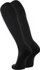 Football Soccer Socks for Men, Youth, Boys Compression Over Knee High Elasticity Performance Athletic Socks (Black, L) view 3