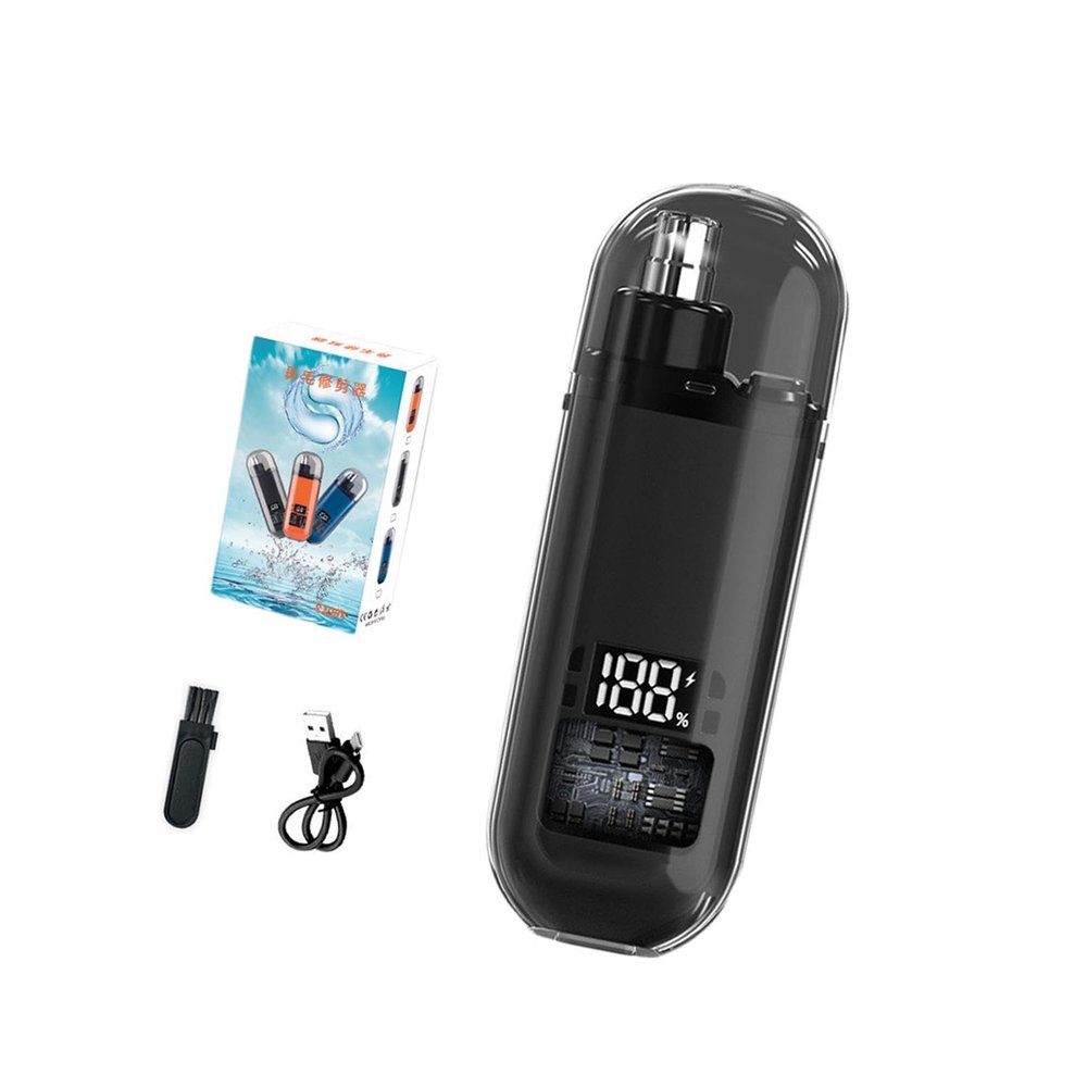 Enakshi Nose Hair Trimmer Grooming for Men and Women Easy to Clean Nose Hair Shaving Black With Display|Health & Beauty | Shaving & Hair Removal | Clippers & Trimmers