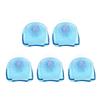 CALANDIS 5 Pcs Plastic Suction Cup Shaver Holder Racks Bathroom Organizer Blue | Shaving Brushes & Mugs | Shaving & Hair Removal view 1